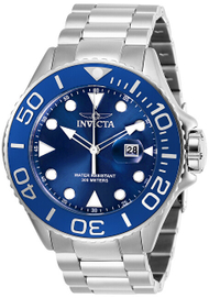 Orë për meshkuj Invicta Grand Diver Quartz 28766, e argjendtë