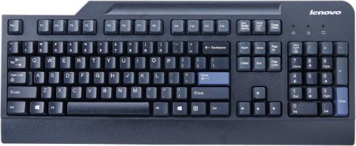 Tastierë Lenovo 73P5220, me kabllo, US, e zezë
