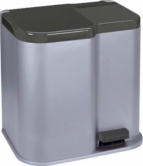 Kosh mbeturinash Curver, 21L, i hirtë/i zi