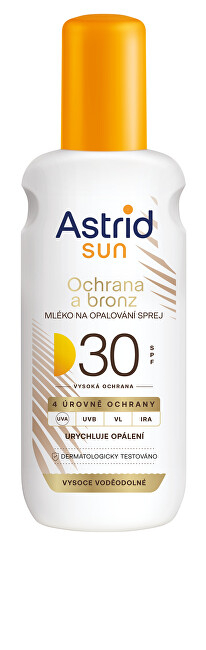 Sprej mbrojtës ndaj diellt bronz SPF 30 Astrid, 150 ml