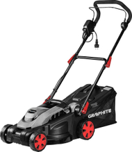 Kositëse elektrike Graphite, e zezë/e kuqe