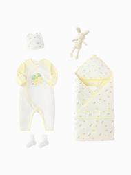Set dhuratë për bebe Sweet Dreams  - Yellow