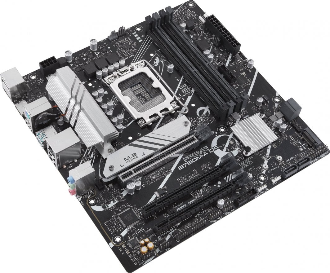 Pllakë amë ASUS Prime B760M-A D4-CSM, Intel B760, Socket 1700, 4 slota, ATX