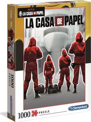 Clementoni Money Heist Сложувалка, 1000 Парчиња