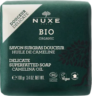 Sapun i ngurtë për fytyrë dhe trup Nuxe Bio Organic Delicate, 100 g Sapun i ngurtë për fytyrë dhe trup Nuxe Bio Organic Delicate, 100 g