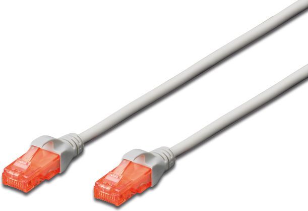 Kabllo Digitus Patchcord U / UTP kat.6 (DK-1612-005), 0.5m, e hirtë Kabllo Digitus Patchcord U / UTP kat.6 (DK-1612-005), 0.5m, e hirtë