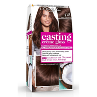 Ngjyrë për flokë Loreal Casting Cream, 415 Iced Brown 48 ml + hidrogjen 72 ml