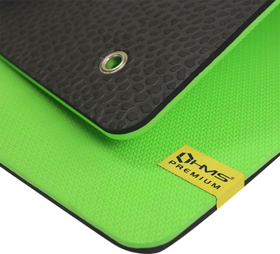 Tapet për ushtrime HMS, 110 cm x 55 cm x 1,5 cm, i gjelbër