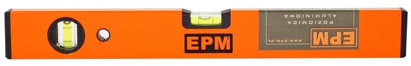 Nivelizues alumini EPM Spirit, 150 cm, portokalli