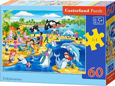 Castorland Dolphinarium Сложувалка, 60 Парчиња