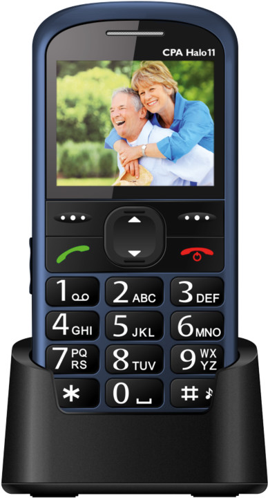 Telefon CPA HALO 11, i kaltër
