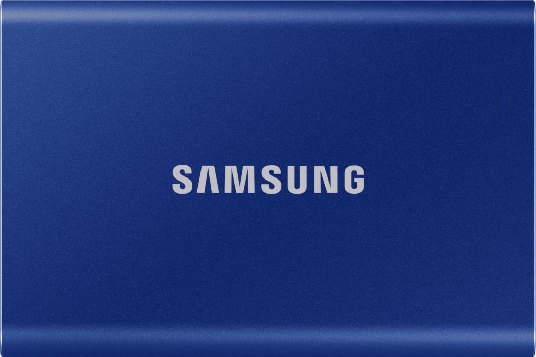 Disk i jashtëm SSD Samsung T7 (MU-PC1T0H / WW), 1TB, i kaltër