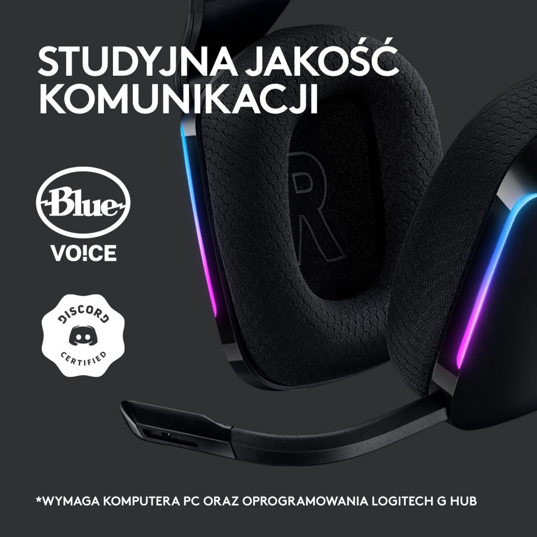 Слушалки Logitech G733 Lightspeed Czarne (981-000864)