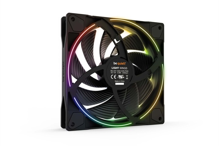 Ventilator Be quiet! LIGHT WINGS, high-speed, 140mm