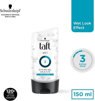 Xhel për flokë Taft Wet Hold 3, 150ml