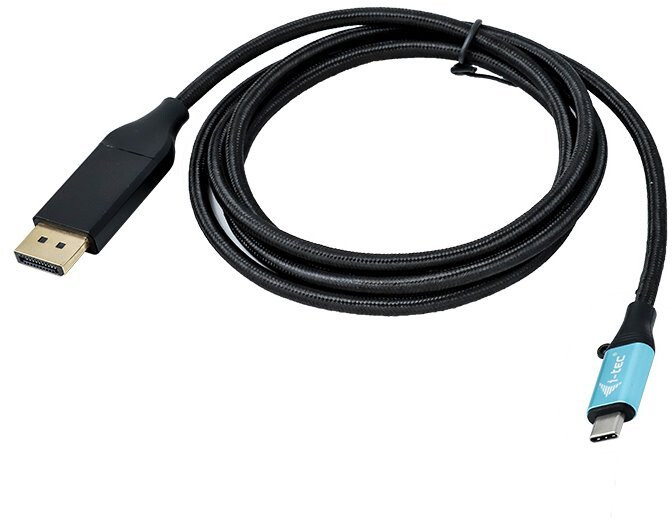 Kabllo lidhjeje i-tec USB-C / DisplayPort 4K 60Hz, 2m