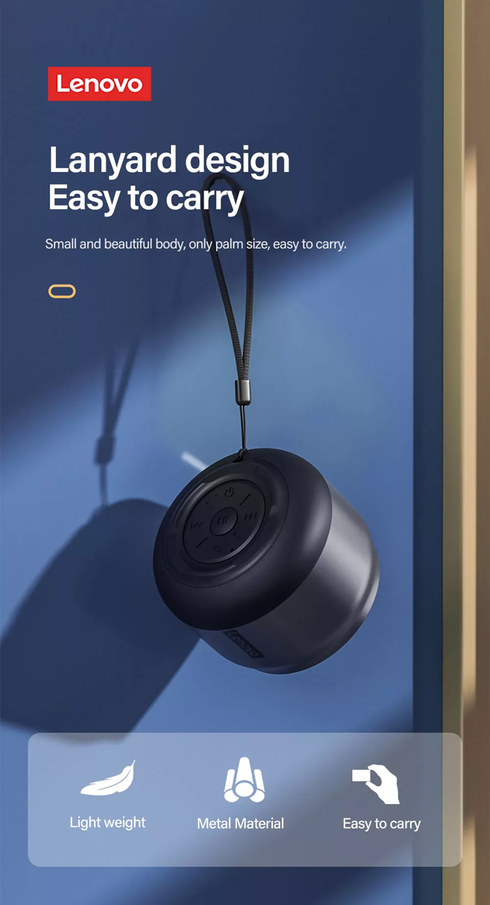 Altoparlant Lenovo K3 me Bluetooth, i hirtë