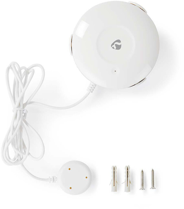Detektor smart i rrjedhjes së ujit Nedis, WiFi, me bateri