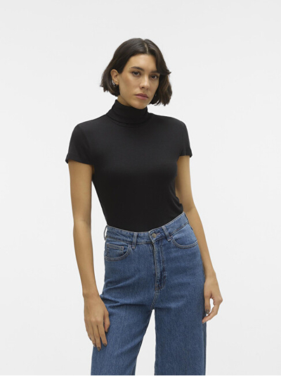 Bluzë për femra Vero Moda, e zezë