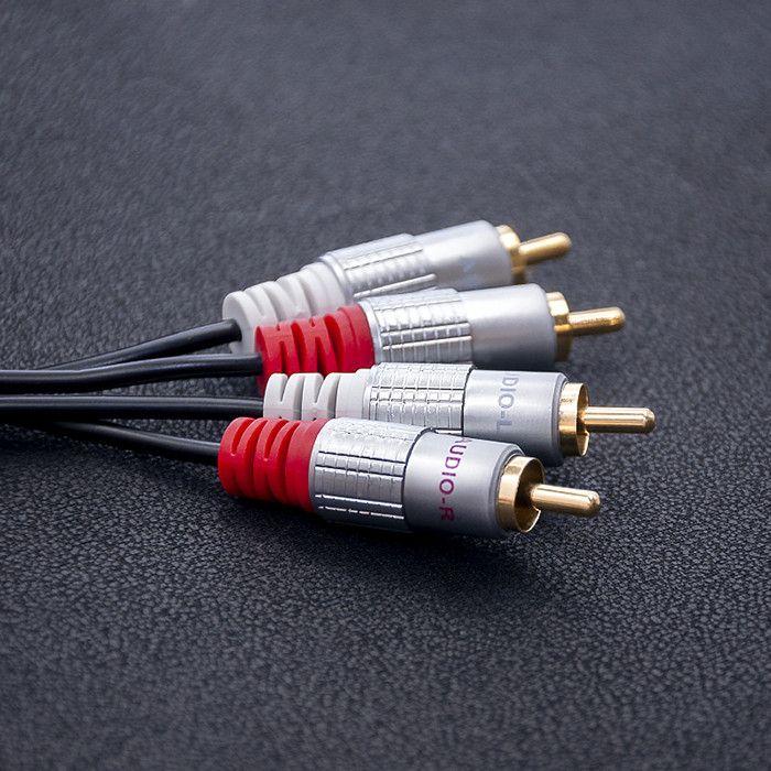 Set kabllo Qoltec RCA, 2m, 2 copë
