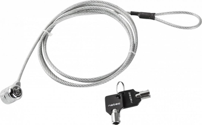 Kabllo sigurie Natec për laptop LOBSTER KEY (NZL-0225)