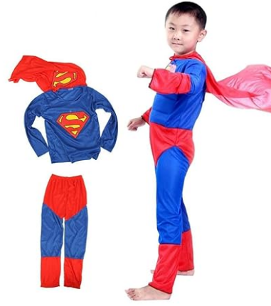 Kostum Superhero për Fëmijë S, KS43
