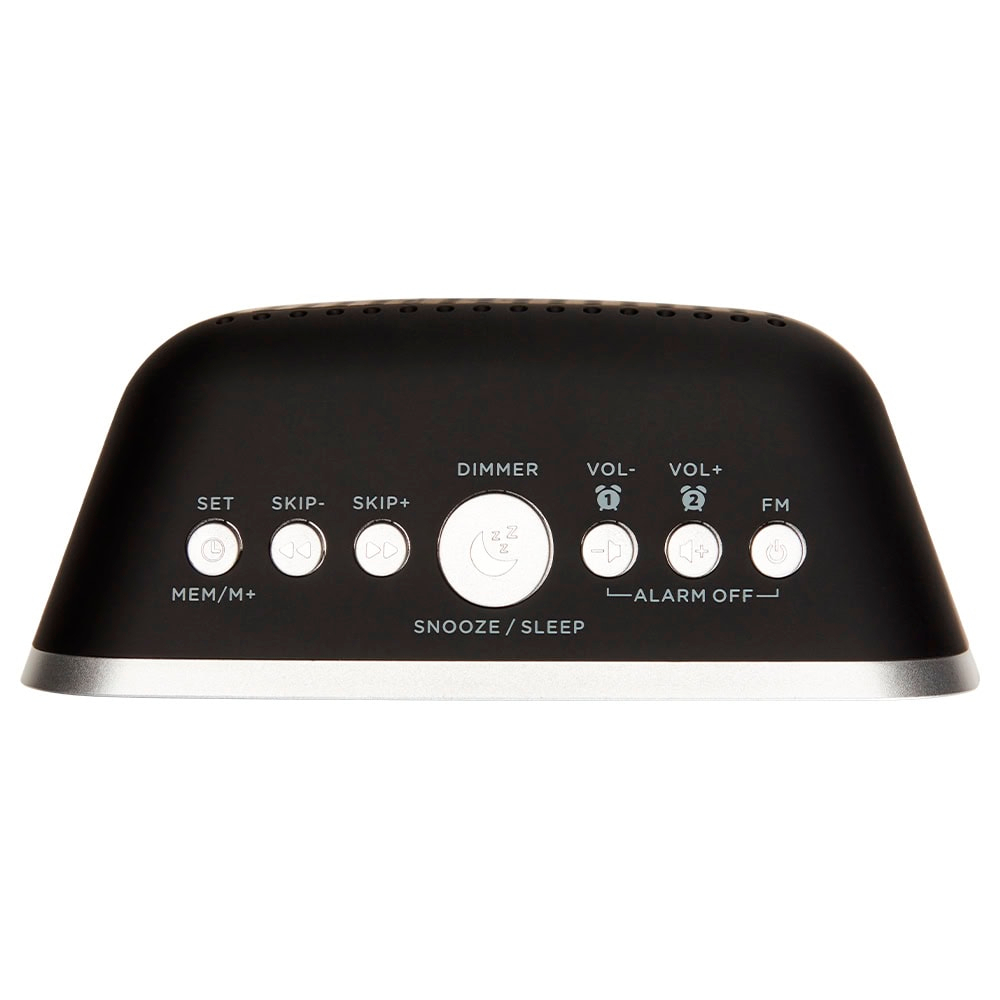 Orë Zgjuese me Radio FM, Dy Alarme dhe Mbushes USB AIWA CRU-19BK