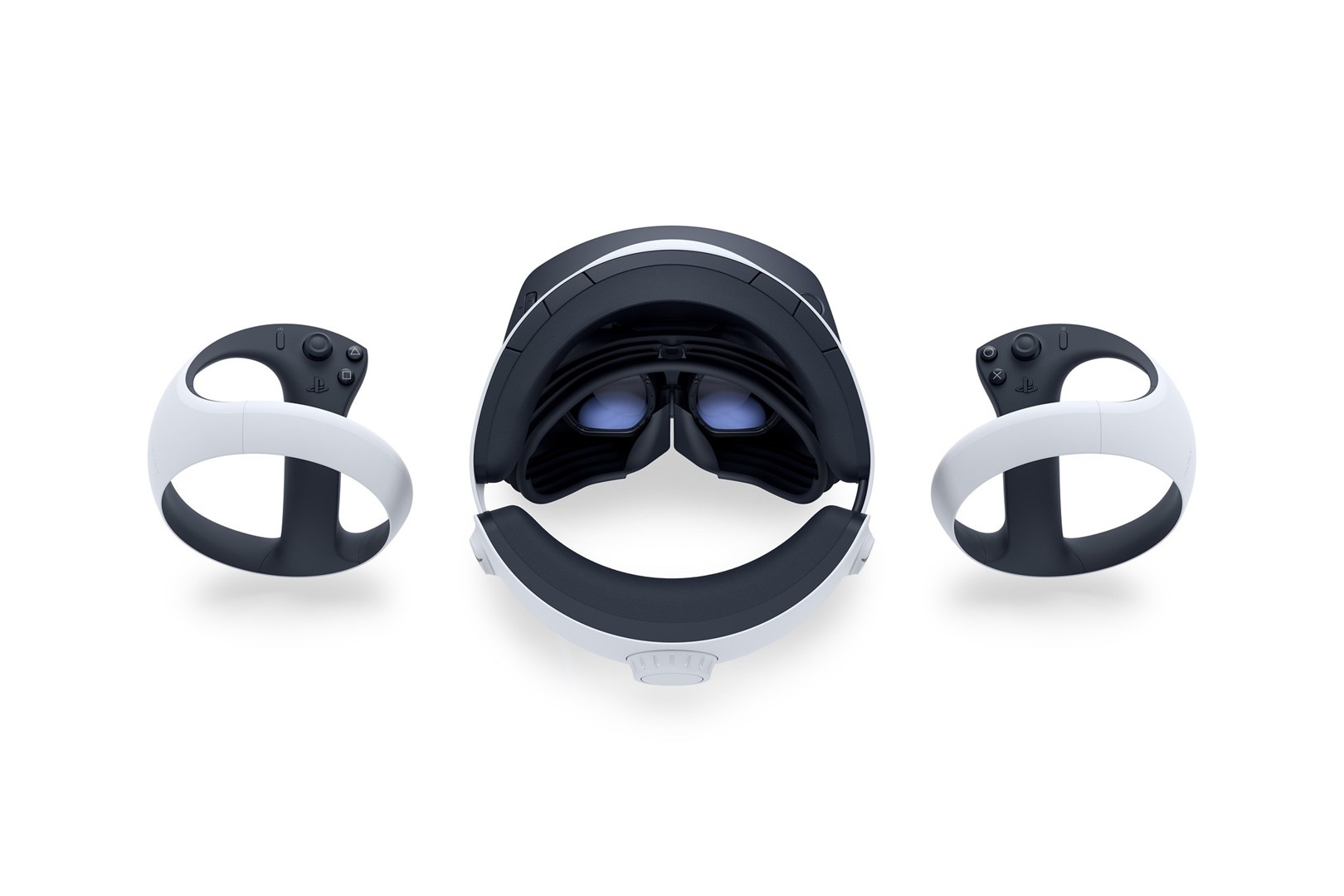 Set PlayStation VR2 dhe Horizon Call of the Mountain, i bardhë