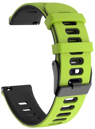 Rrip për orë të mençur 4wrist Garmin 22 mm, i gjelbër