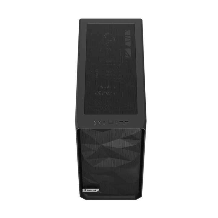 Kasë kompjuteri Fractal Design Meshify 2, me panel anësor prej xhami, e zezë