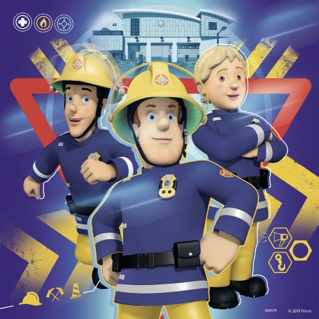 Puzzle Ravensburger (RAP 093861), 3 copë, 49 elemente, shumëngjyrësh