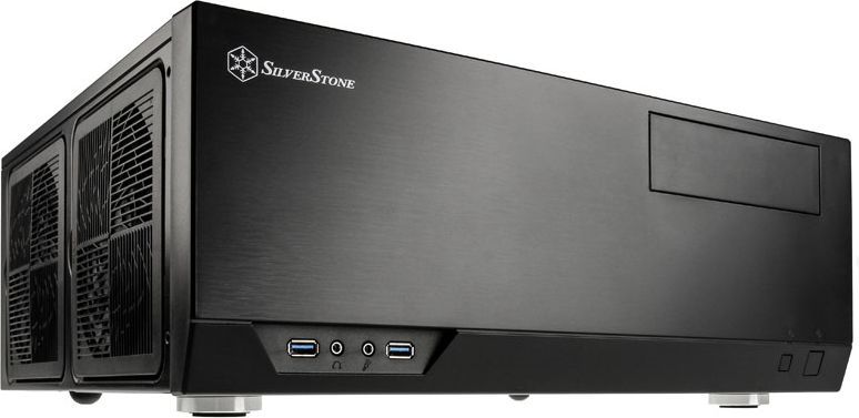 Куќиште за компјутер SilverStone SST-GD09B, HTPC