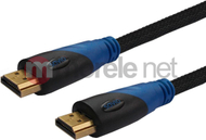 Kabllo Savio (CL07), HDMI - HDMI, 3m, e zezë Kabllo Savio (CL07), HDMI - HDMI, 3m, e zezë