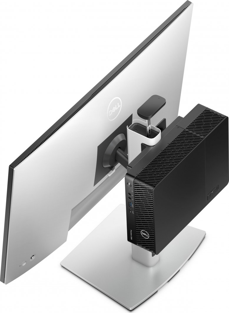 Држач за монитор на Dell, 19"- 27", црно/бело