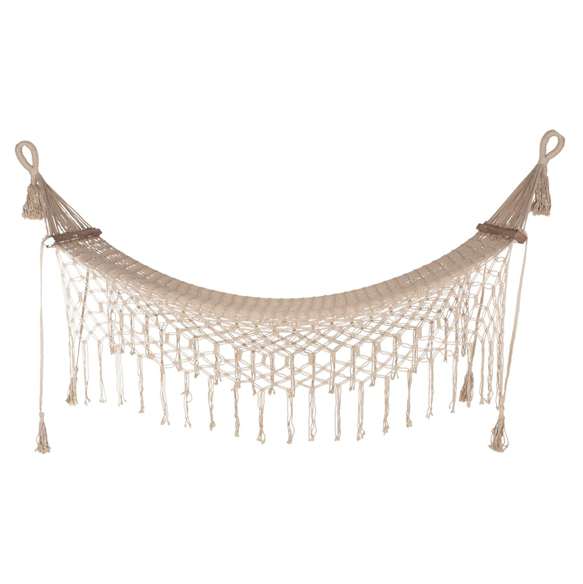 Luhatëse macramé  200×100 cm (HM9346), bezhë