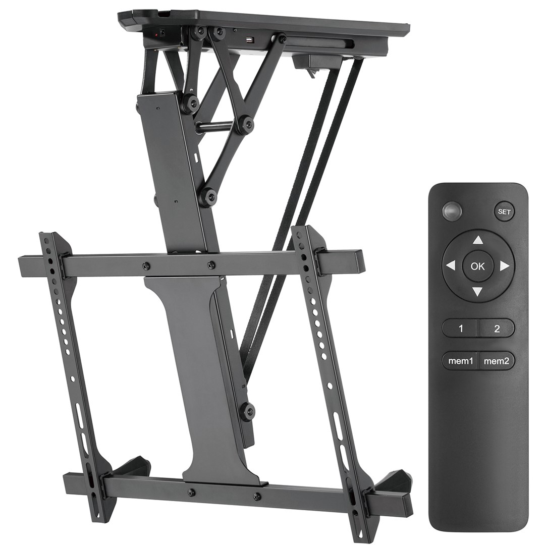 Mbajtëse elektrike për TV Maclean MC-880, 32-70", 35kg, e zezë