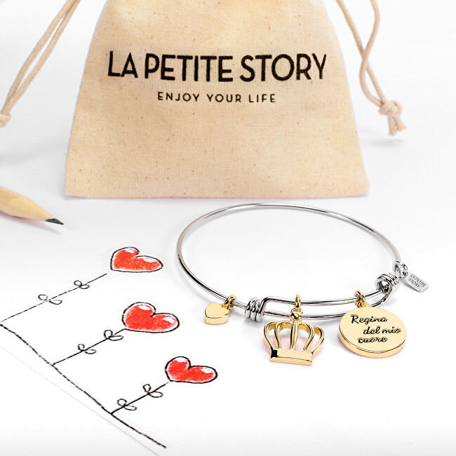 Byzylyk për femra La Petite Story LPS05AQJ04, i argjendtë/artë