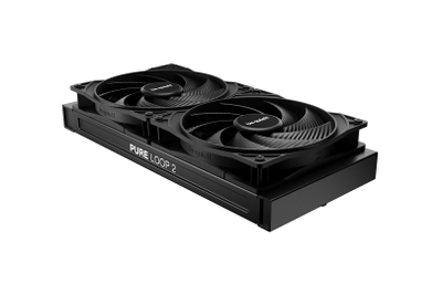 Ftohës me ujë Be quiet! Pure Loop 2, 14 cm, i zi