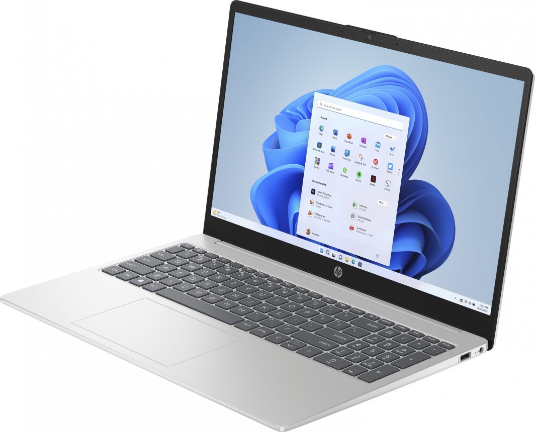 Laptop HP 15-fc0010nw Ryzen 5 7520U, 15.6", AMD Ryzen 5 7520U, 16 GB RAM, 512 GB SSD, i argjendtë