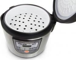 Tenxhere Multicooker Esperanza Cooking Mate, 850W, argjendtë (EKG011)