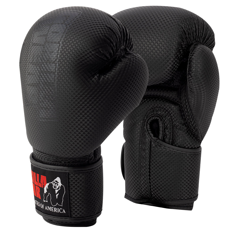 Montello Boxing Gloves - Black, 14oz