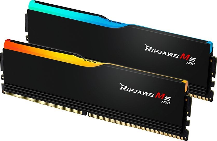 Memorie G.Skill Ripjaws M5 RGB, DDR5, 32 GB, 6000 MHz, CL30, F5-6000J3040F16GX2-RM5RK