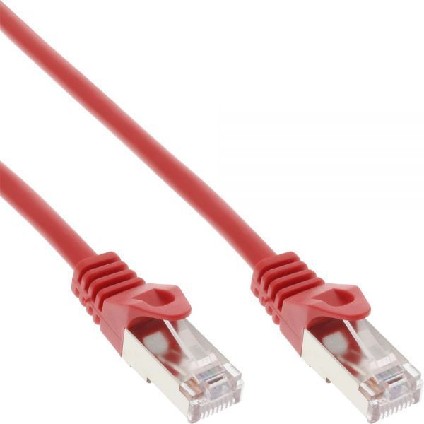 Kabllo rrjeti InLine (72522R), SF/UTP, kat.5e, 0.25m, e kuqe Kabllo rrjeti InLine (72522R), SF/UTP, kat.5e, 0.25m, e kuqe