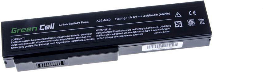 Bateri Green Cell A32-M50, A32-N61, Asus G50 G60, M50, N52, N52D, N53, N53SV, N61, N61VG (AS08)