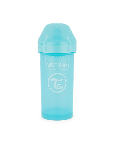 Shishe Twistshake Kid Cup, Blu Pastel, 12+muaj, 360ml