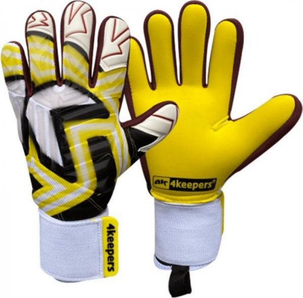 Doreza portieri 4keepers Evo Trago NC S781714, nr. 10, të verdha/të bardha