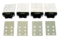 Set kapëse magnetike për pllaka MEGA, 4 copë