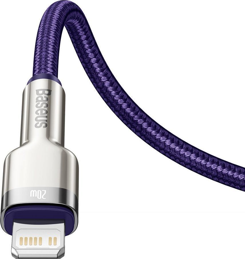 Kabllo Baseus USB-C - Lightning, vjollcë