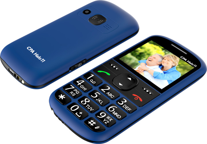 Telefon CPA HALO 11, i kaltër