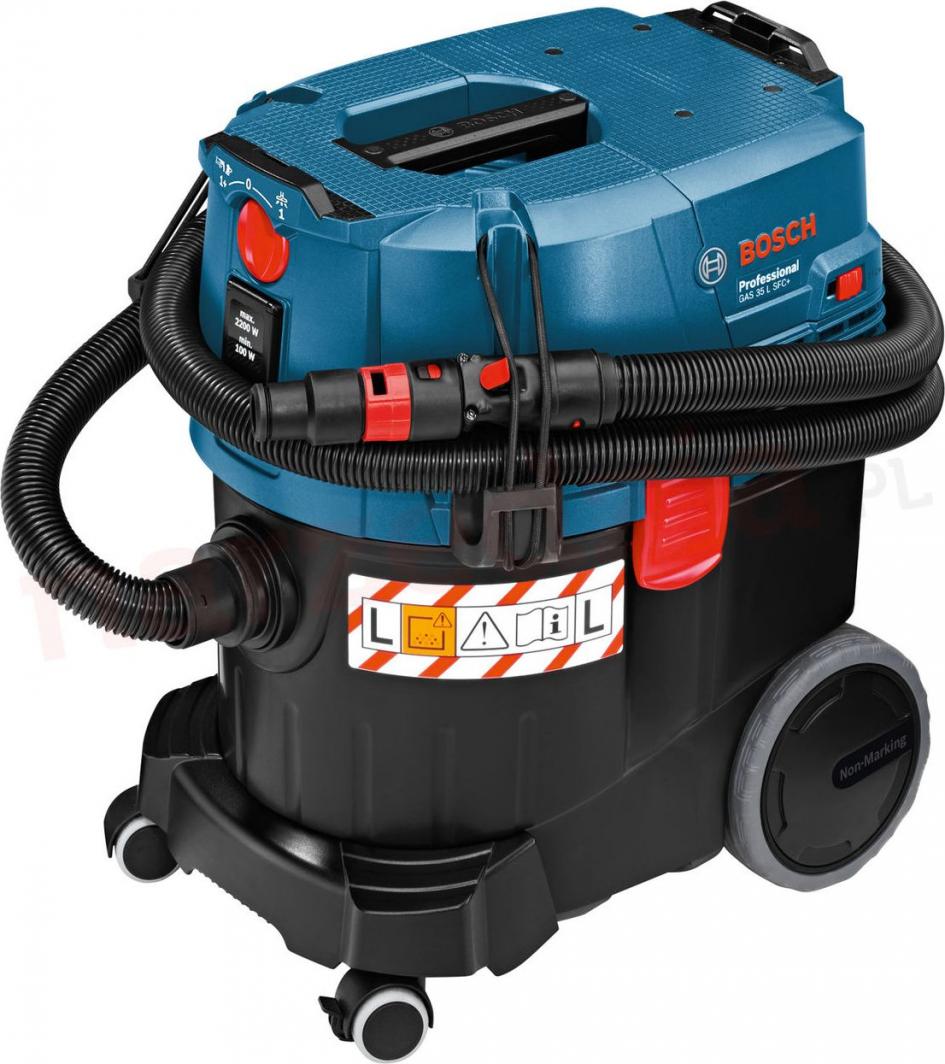 Fshesë elektrike Bosch GAS 35 L SFC, 1200 W, 23 l, e kaltër Fshesë elektrike Bosch GAS 35 L SFC, 1200 W, 23 l, e kaltër